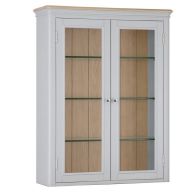 See more information about the Mulbarton Dresser Top Grey & Oak 2 Door 4 Shelf